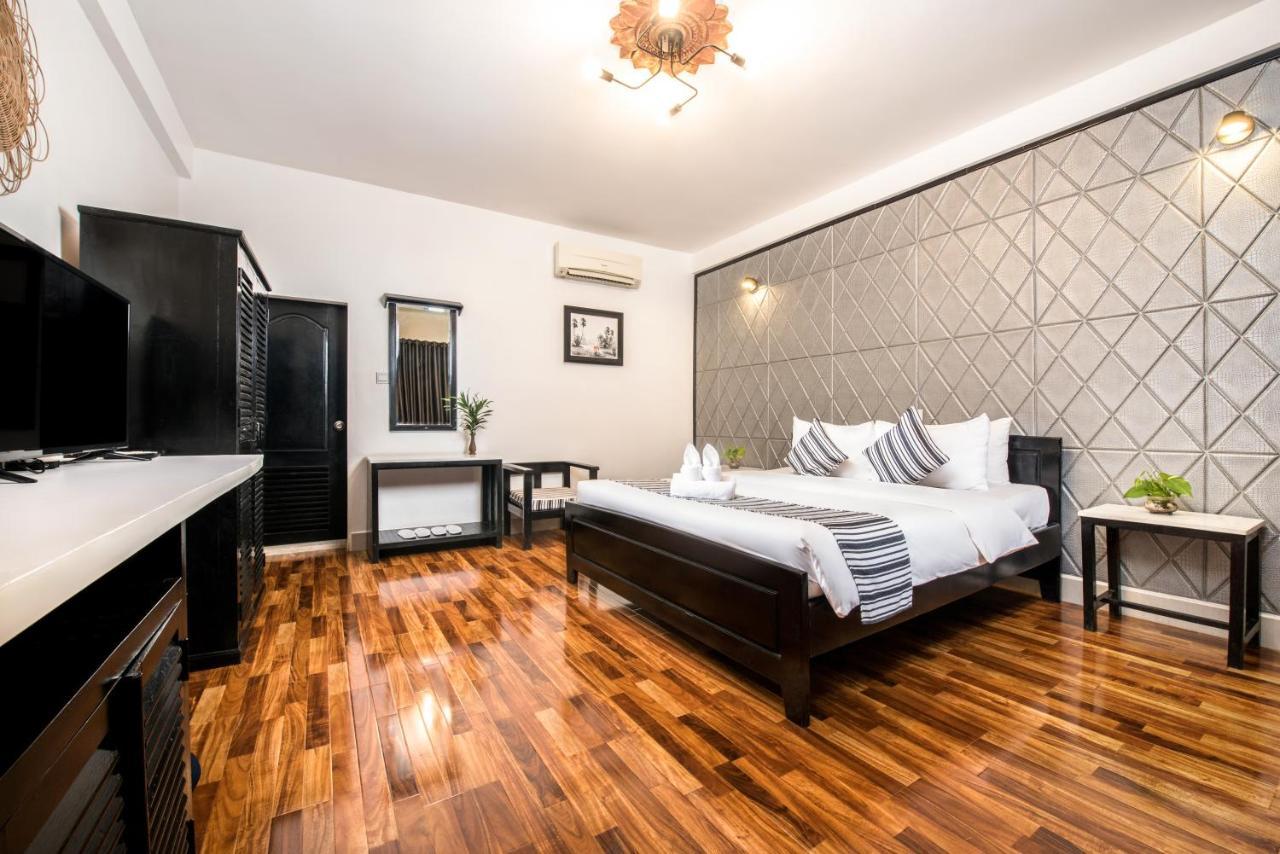 Apartamento de 5000 m² con 1 habitación/es y 1 baño/s de uso privado, en Centro de Ciudad de Siem Riep Exterior foto
