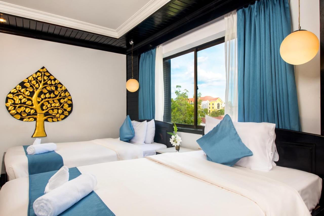Apartamento de 5000 m² con 1 habitación/es y 1 baño/s de uso privado, en Centro de Ciudad de Siem Riep Exterior foto