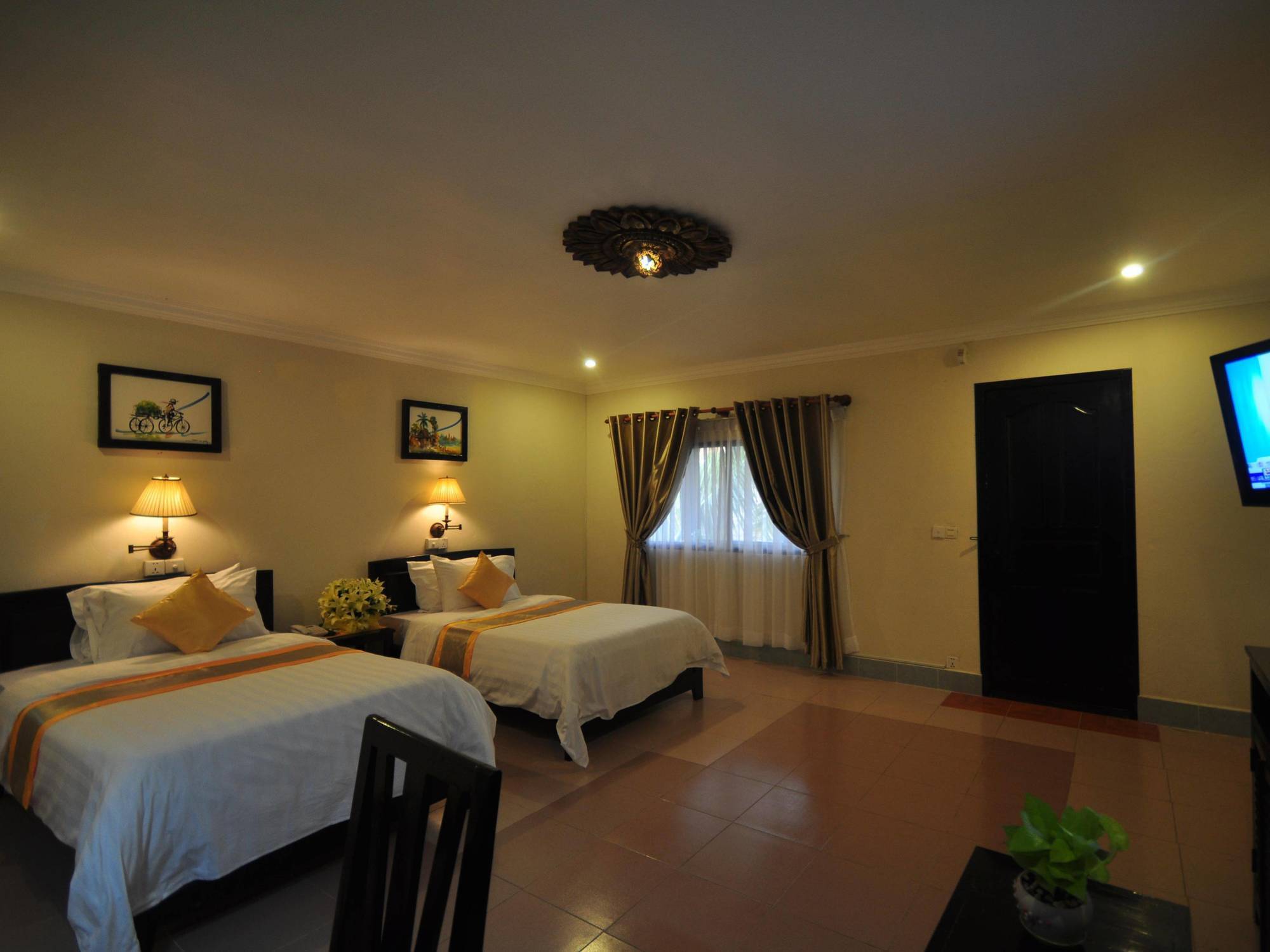 Apartamento de 5000 m² con 1 habitación/es y 1 baño/s de uso privado, en Centro de Ciudad de Siem Riep Exterior foto